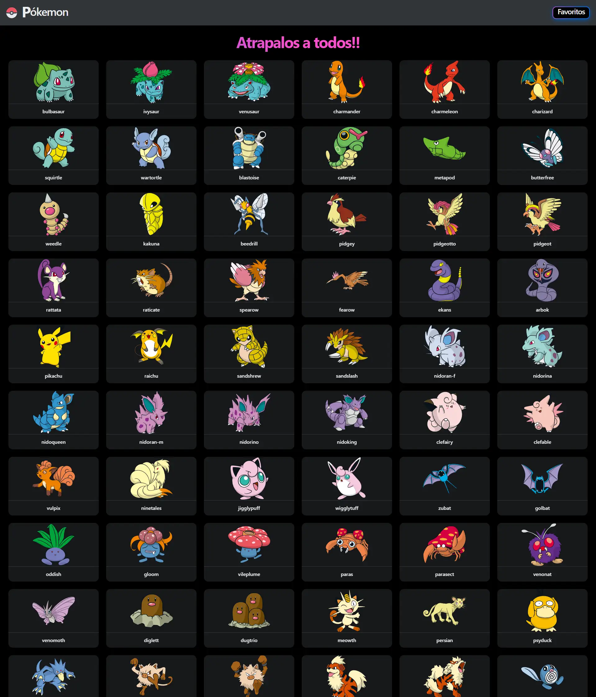 Pokemon API